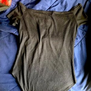 Shirt with clip in the bottom. Buttons up top